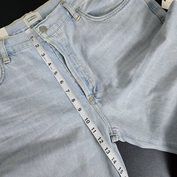 Citizens of Humanity Womens Annina Wide Leg Jeans Size 33 Blue High Rise NWT - Picture 8 of 9